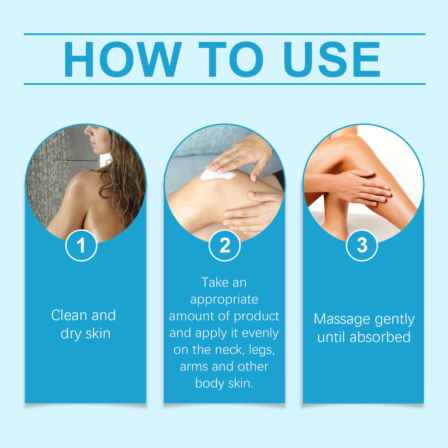 Crema Multiusos Antiarrugas y Reafirmante OUHOE: Crema para cuerpo, glúteos, pecho y piernas. Hidratante, reafirmante y para masaje.(Piel de Placer)