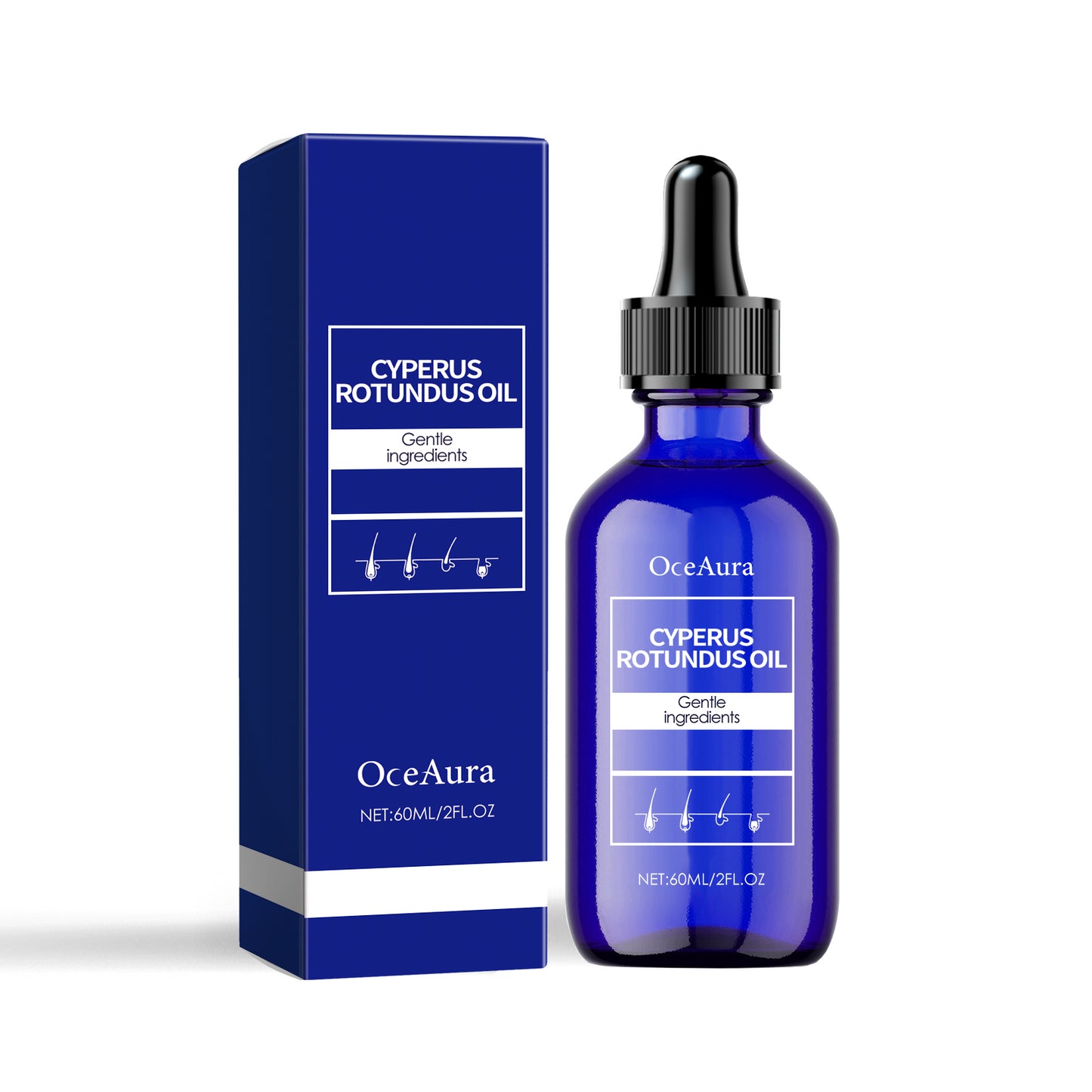 Aceite Esencial Capilar OceAura: Cuidado diario para el cabello y el cuerpo, para nutrir la piel y el cabello dejándolos suaves y delicados.(Aceite Encantador)