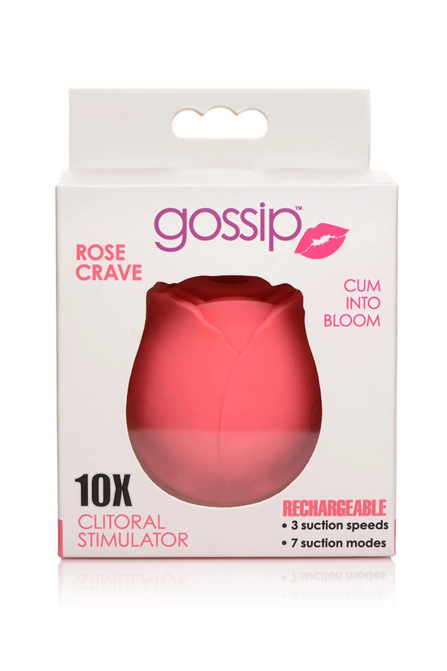 Placer Floral (Gossip Rose 10X – Estimulador de Clítoris por Succión Crave)