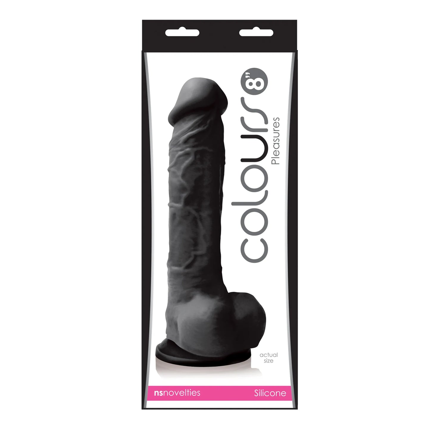 La Mondonguera (Dildo Colours Pleasures 8” Negro)