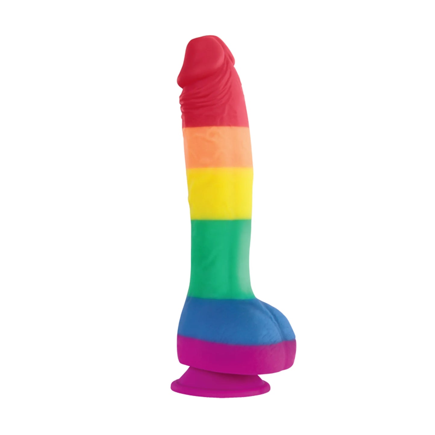 Saborea el arcoíris (Colours Pride Edition 8 pulgadas Dildo Rainbow)