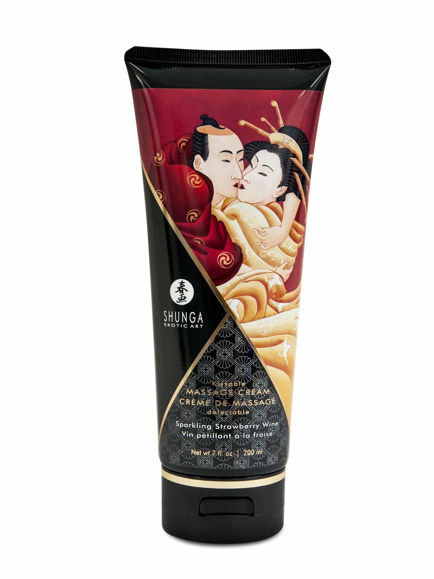 Delicia Íntima (Crema de Masaje Sparkling Strawberry Wine 7 onzas)