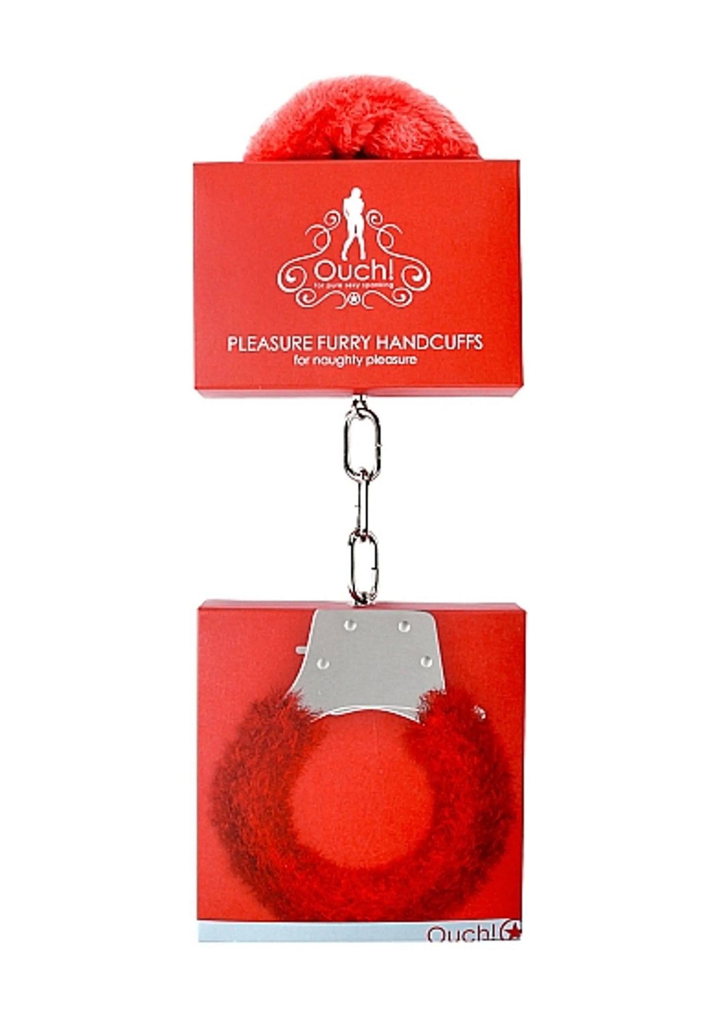 Esposas Traviesas (Esposas de placer con peluche rojo)