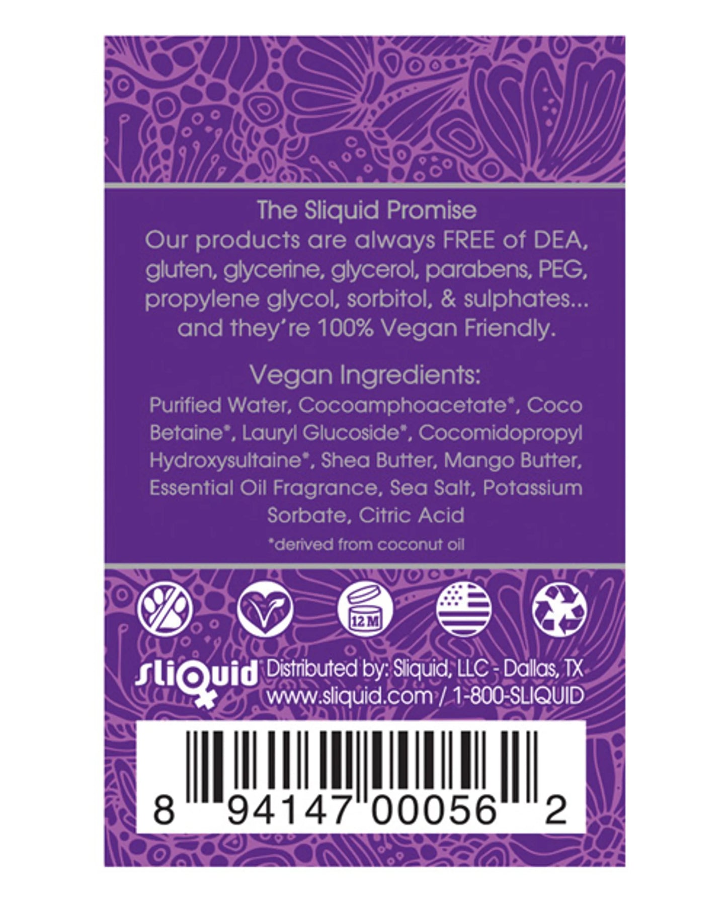 Burbuja del Pecado (Sliquid Soak Bubble Bath Cherry Blossom 8.5 oz)