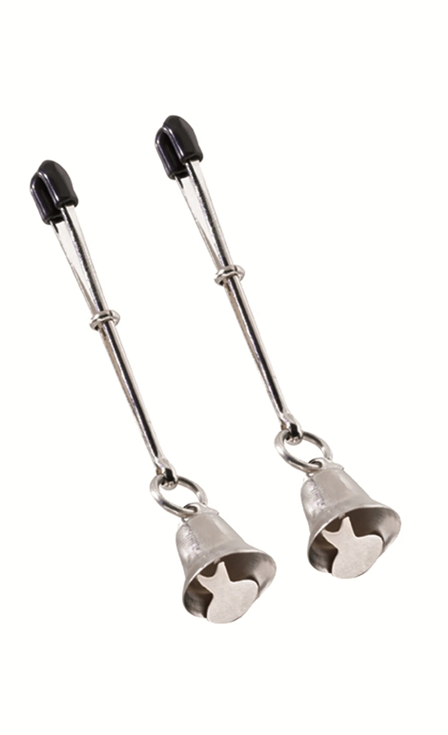 Din Don del Pecado (Pinza ajustable de pezon tipo tweezer con campanilla de níquel.)