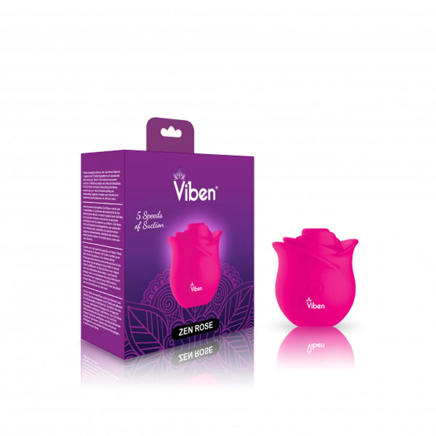 La Rosa saca nectar (Viben Zen Rose Rosa Intenso)