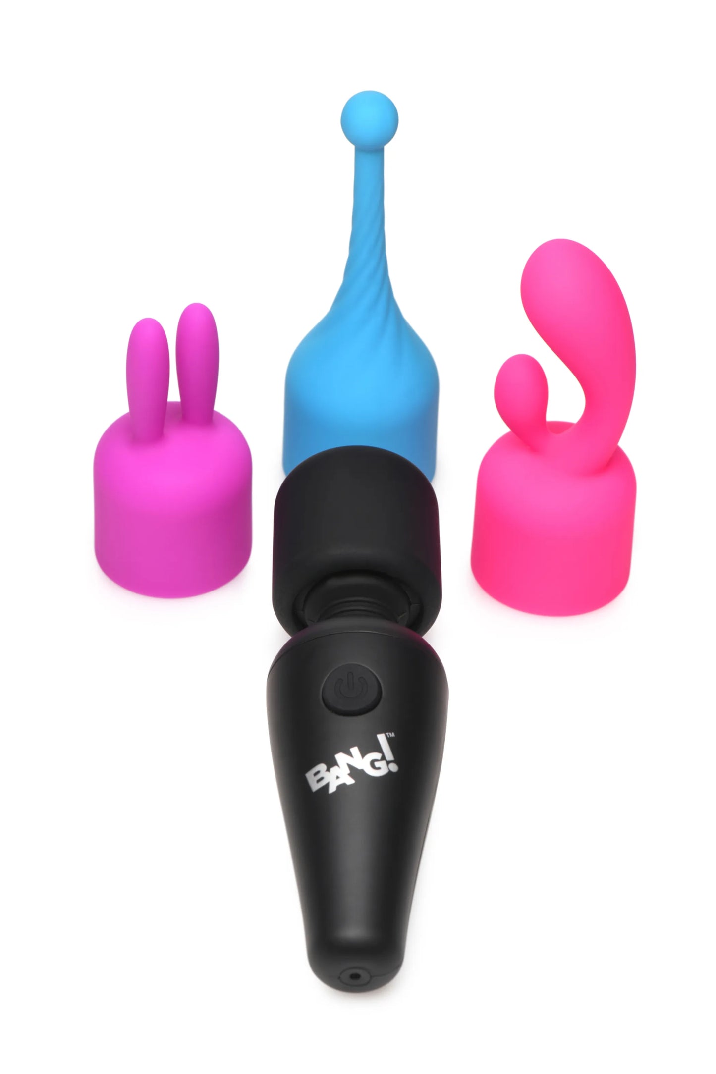 Mini Tormenta de Placer (BANG! Mini Varita 10X con 3 Accesorios)