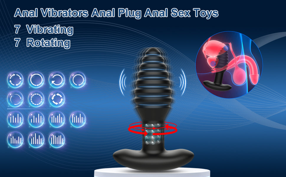 El Sacude-Nalgas (Juguete sexual para adultos, masajeador de próstata, vibrador con control remoto, plug anal, juguete para adultos, plug vibrador para glúteos.)