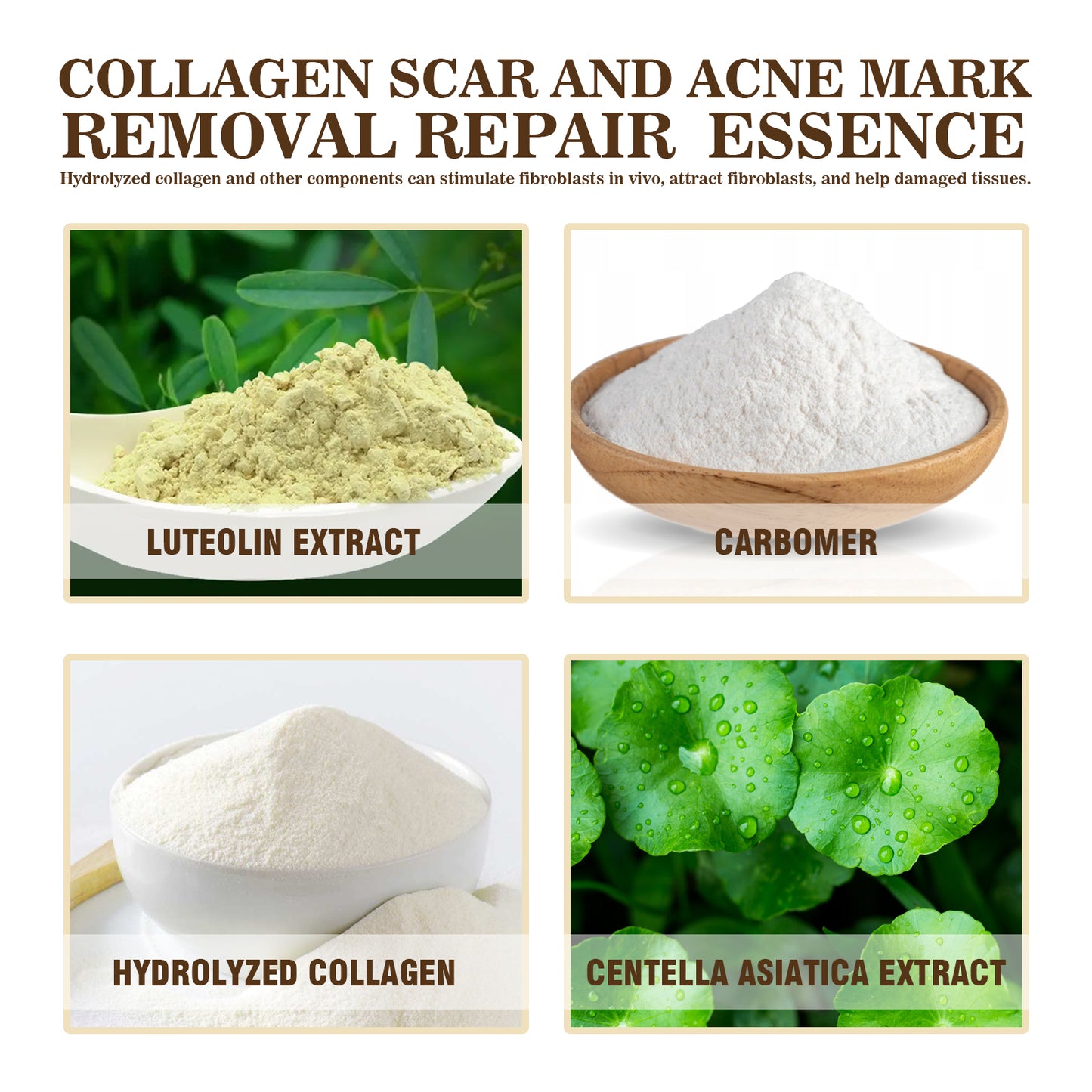Jaysuing Scar Essential Oil, Reduces Scars Remove Burn Marks Repair Smooth Skin Essential Oil