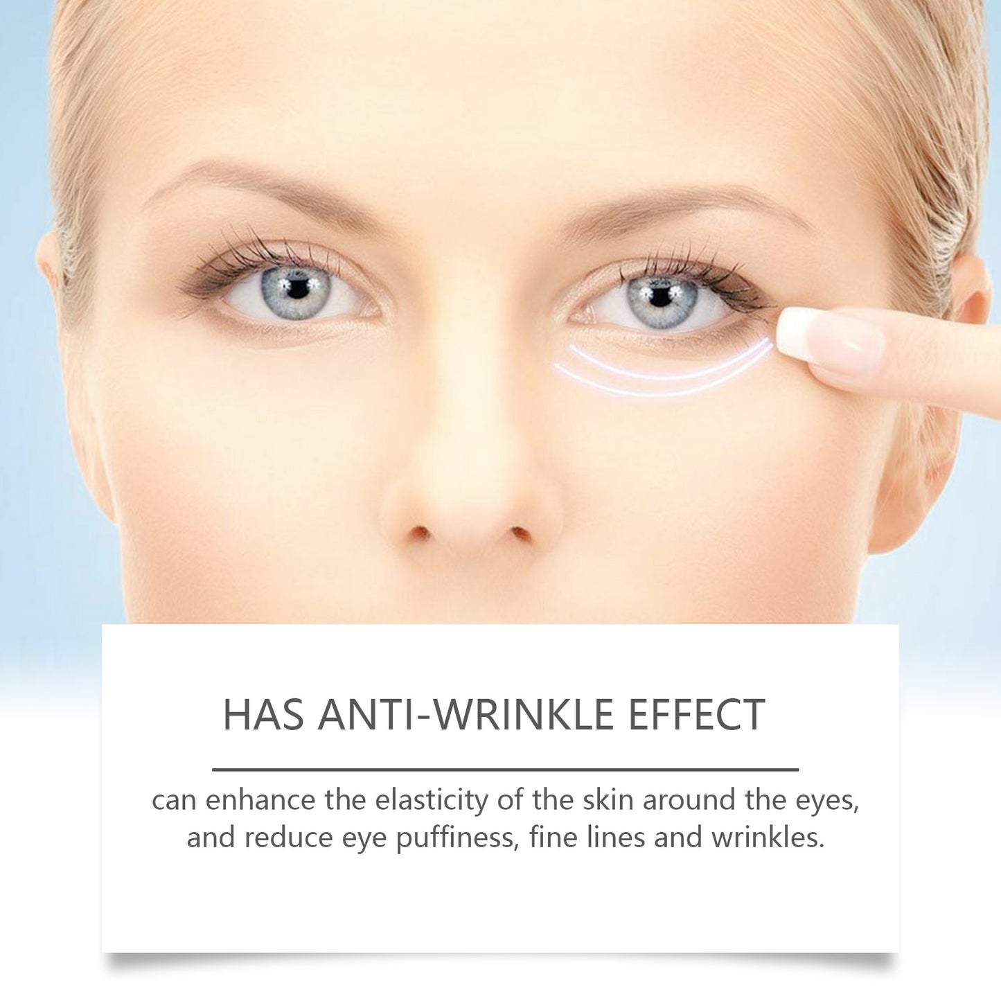 Crema Hidratante para Ojos West & Month: Hidrata la piel, reduce líneas y aporta luminosidad. Crema de masaje para el cuidado del contorno de ojos.(Mirada Radiante)