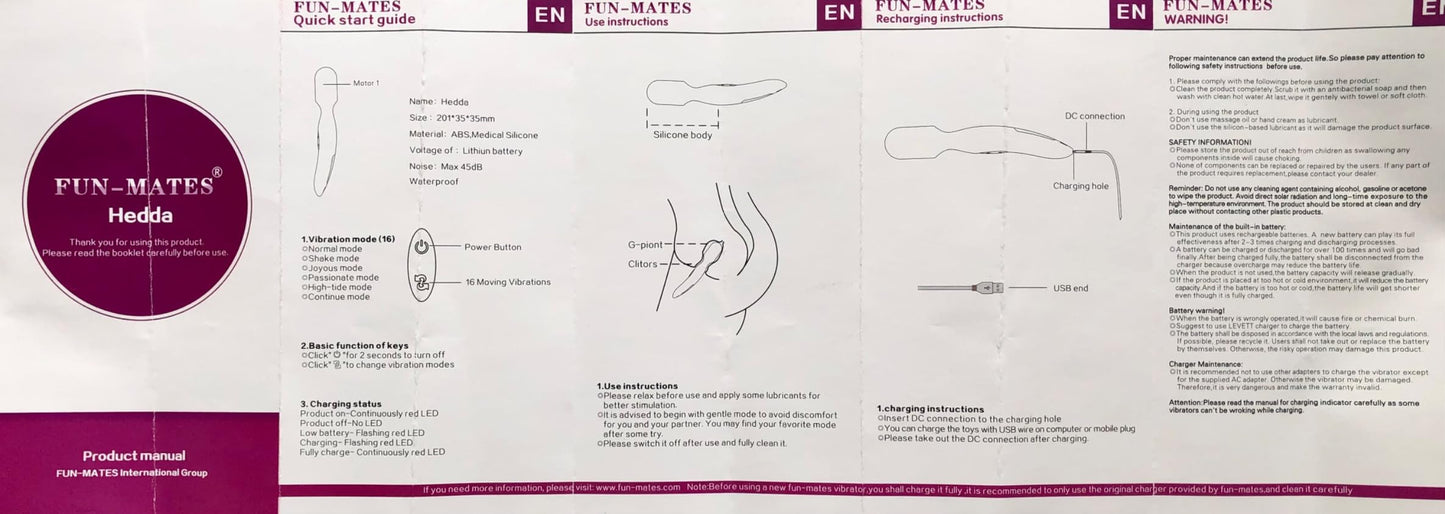 Mini Sabrosura (Mini Varita Vibradora Clitorial – Masajeador Erótico Inalámbrico con 16 Modos de Vibración)