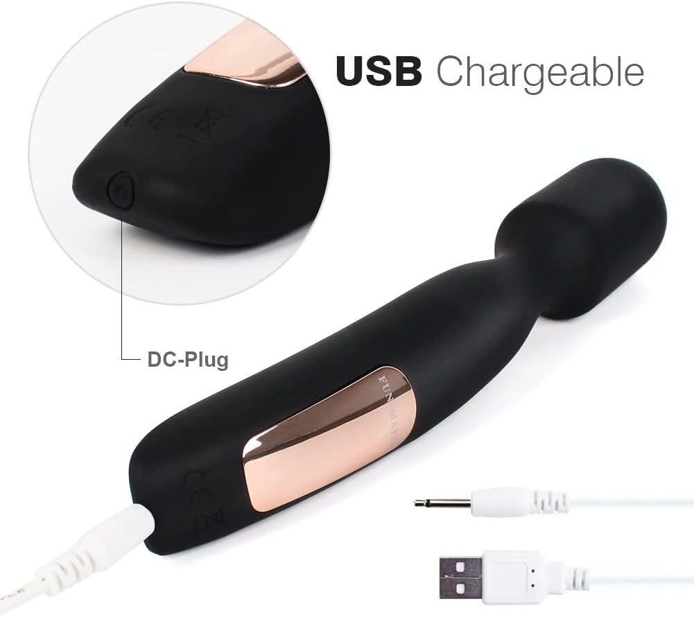 Mini Sabrosura (Mini Varita Vibradora Clitorial – Masajeador Erótico Inalámbrico con 16 Modos de Vibración)