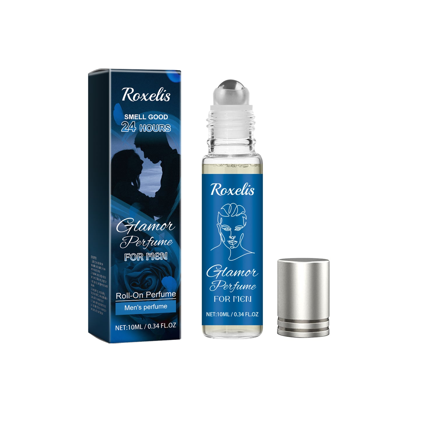 Glamor Perfume For Men, Lasting Fragrance Portable Men's Adult Lavender Fresh Exudes Male Charm Niche Flirtatious Appeal Perfume