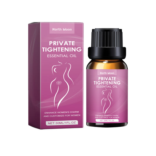 Private Tightening Essential Oil, Postpartum Repair Female Genitalia Firming Maintenance Moisturizing Powdery Massage Care Essential Oil