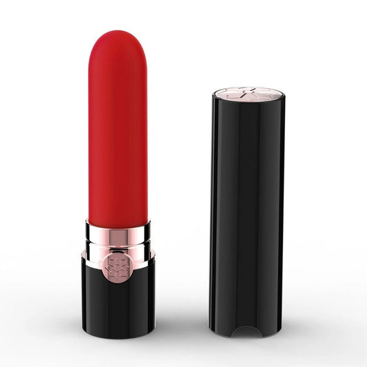 Secreto Femeino (Scarlett Kiss – Vibrador de Lápiz Labial de Silicona 💄)