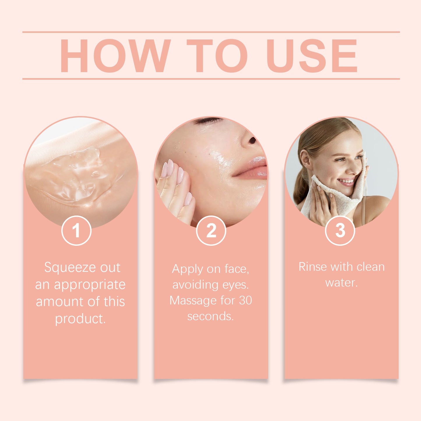 Hoygi The Facial Exfoliating Gel, Refreshing And Gentle Cleansing Facial Skin Delicate Moisturizing Oil Control Skin Care
