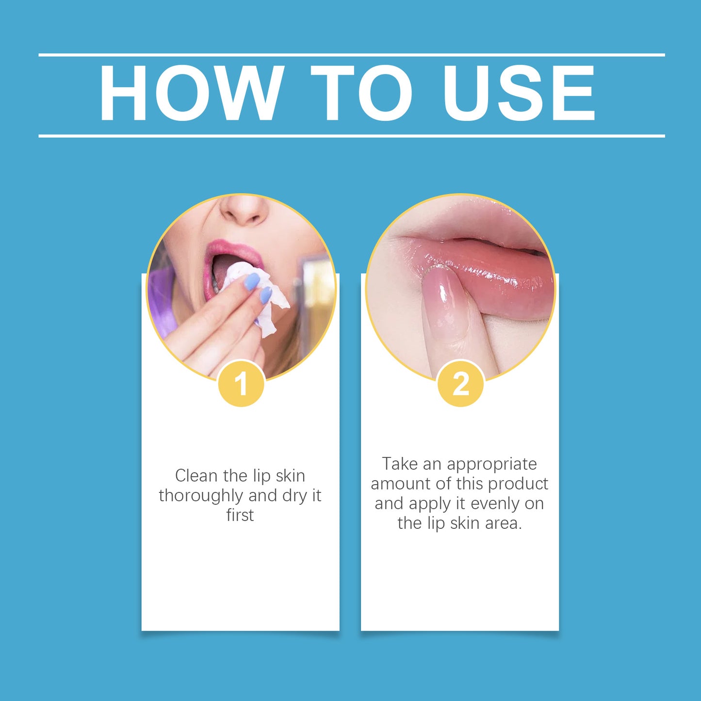 EELHOE Aceite Hidratante para Labios, Hidrata, Humecta, Suaviza, Cuidado Delicado e Hidrata la Piel de los Labios – Aceite Labial Diario (Labios)