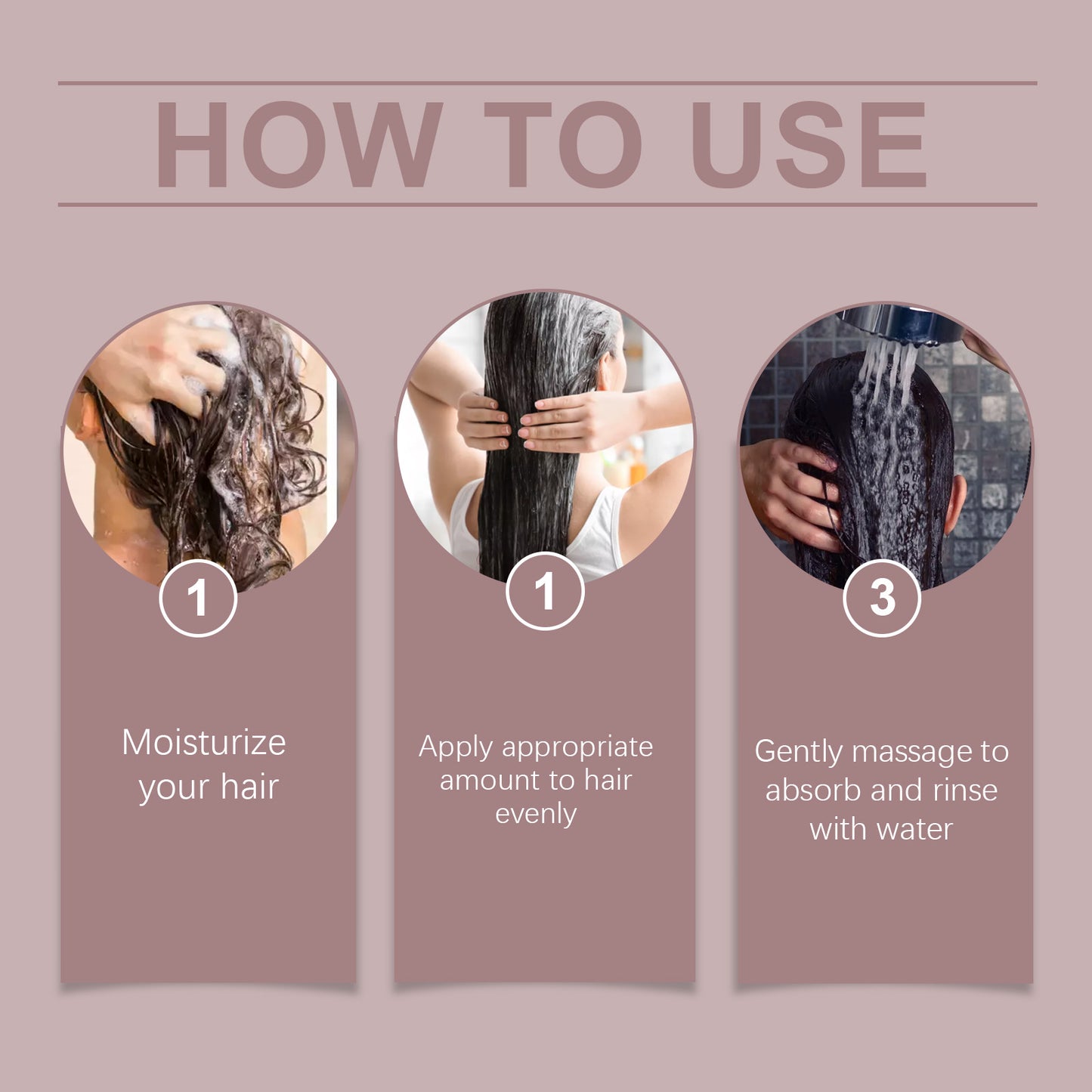 OUHOE  Batana Hair Care Mask Nourishes Hair And Restores Dry Hair At The End