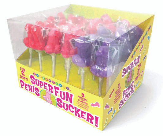 PingaDulce (Exhibidor de Paletas Penis Suckers (30 piezas)