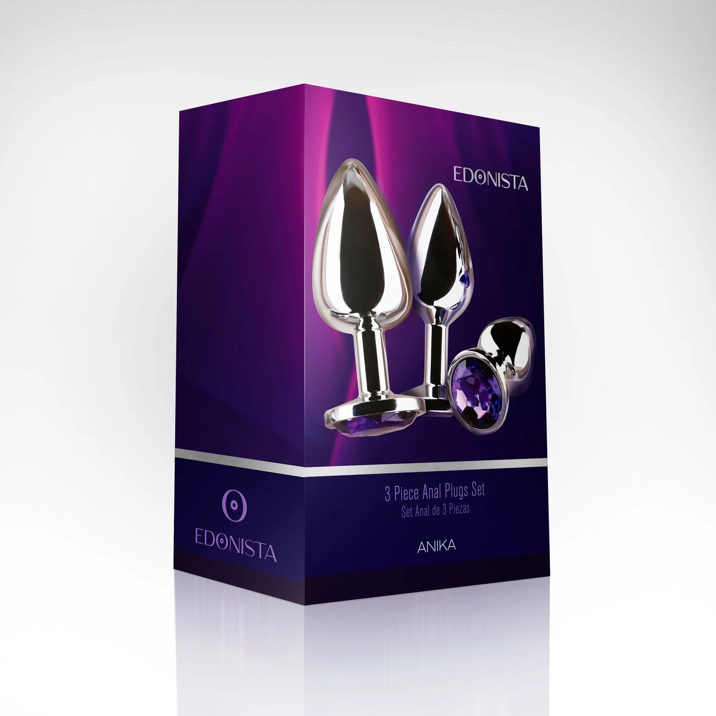 EDONISTA ANIKA 3PC ANAL PLUG KIT