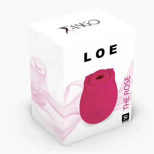 Chupa Aguijones (Loe The Rose Estimulador de Succión Premium Rosa Neón)