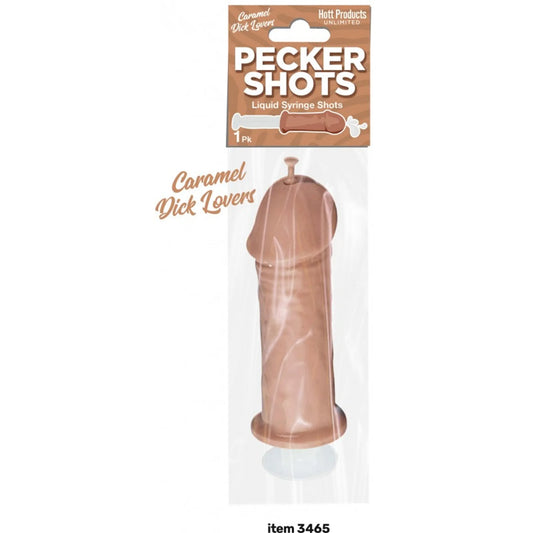 Jeringa del Pecado (Jeringa Shot Pecker Caramelo – Hott Products Unlimited)