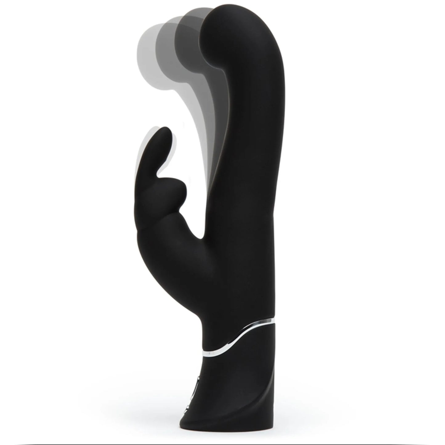 Vibrador Conejito Negro (Vibrador Happy Rabbit Rabbit para Punto G y Estimulador, color negro)