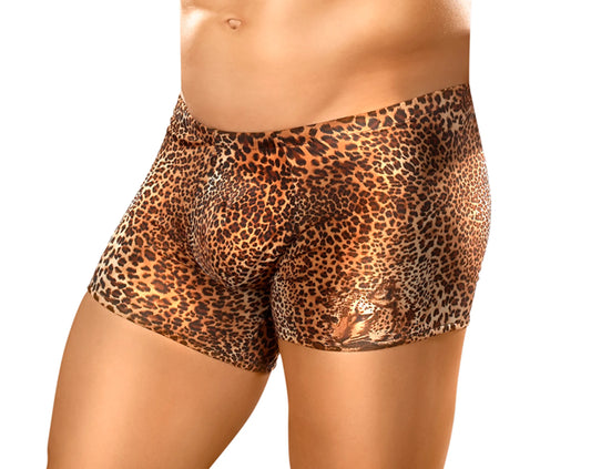 Gato salvage (Shorts de Bolsa Animal Mediano Leopardo)