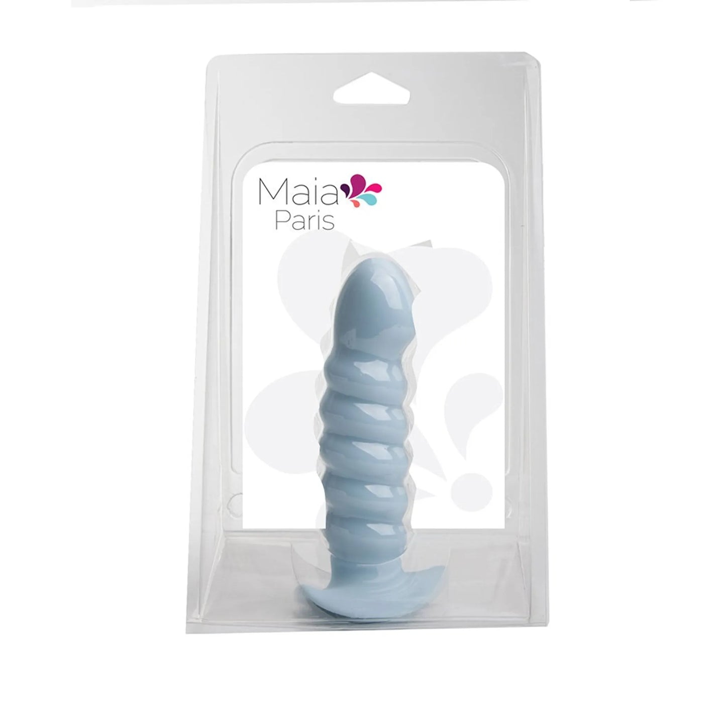 Azul Coqueto (Dildo Paris de 6 pulgadas, silicona, color azul pastel 💙)