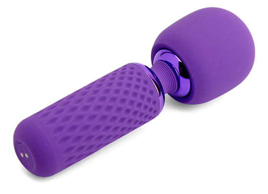 Mora Traviesa (Sensuelle Nubii Harlow Wand + Accesorio – Vibrador morado)