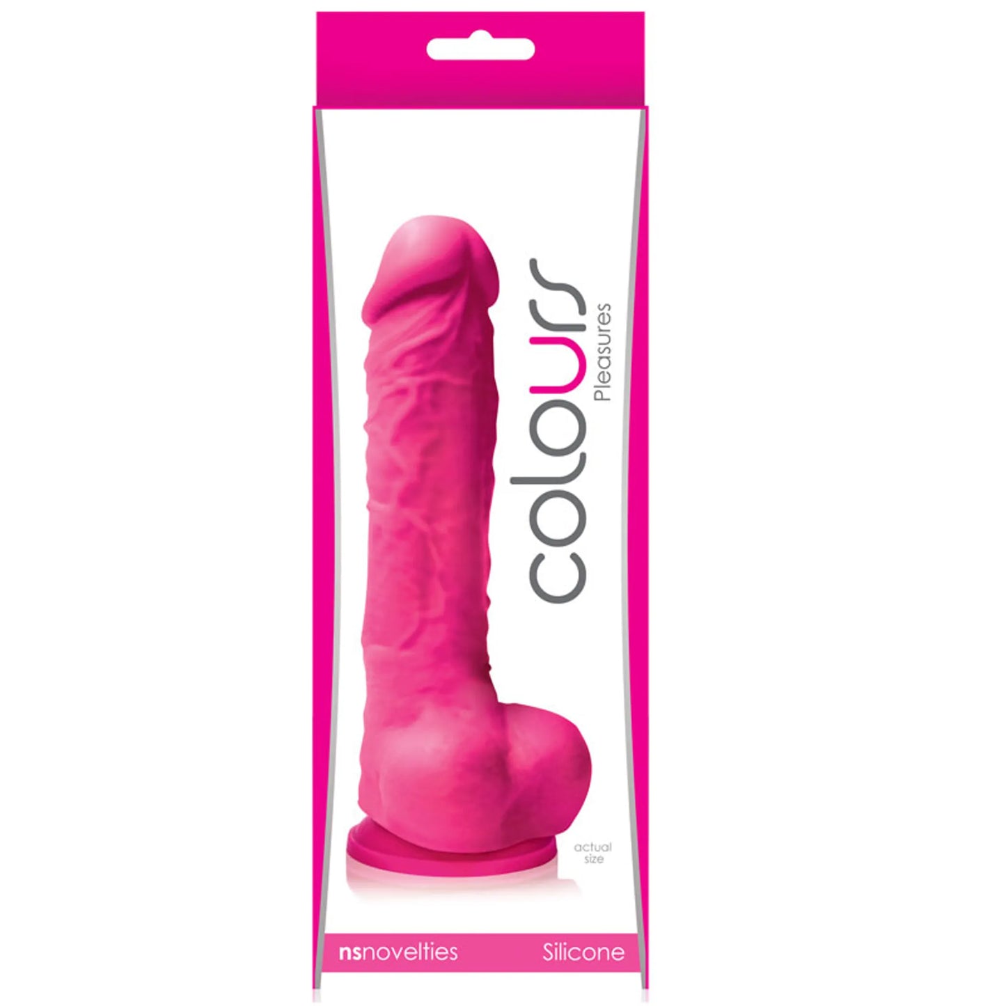 Colorado Intenso (Dildo Colours Pleasures de 5 pulgadas, color rosa 💗)