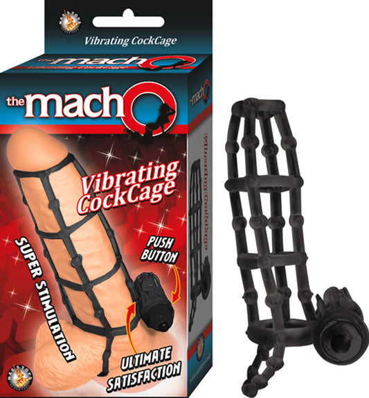Deseo enjaulado (Jaula Vibradora para Pene “Macho”, Negra)
