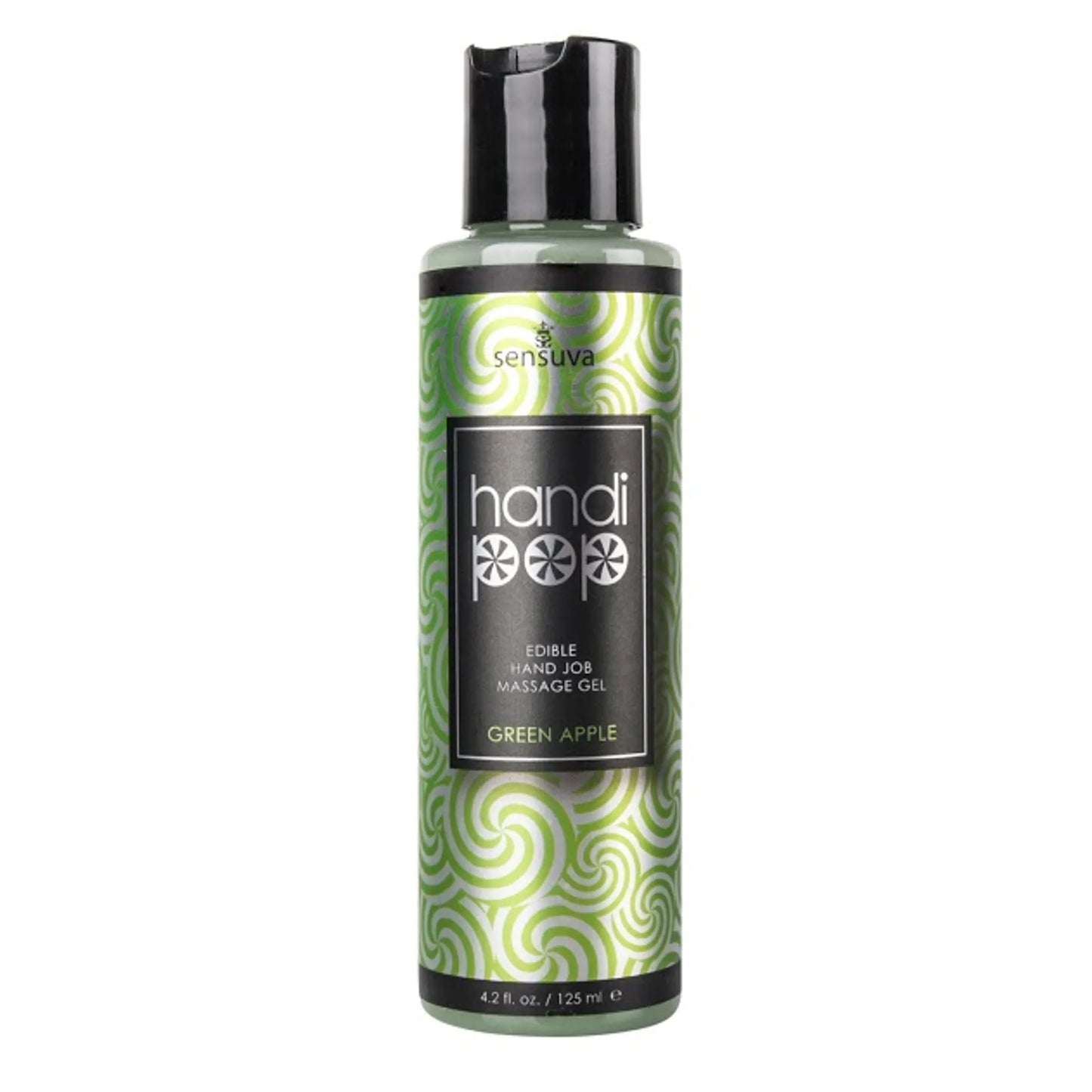 Tentación Frutal (HandiPop Gel para Masturbación 4.2 oz Sabor Manzana Verde)