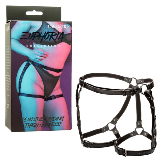 Montura Prohibida 🖤 (Arnés de Muslo para Montar Euphoria Talla Grande)