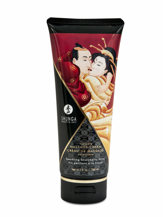 Delicia Íntima (Crema de Masaje Sparkling Strawberry Wine 7 onzas)