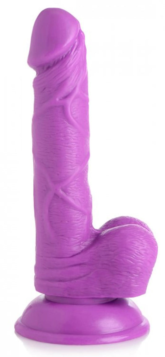 Rico Morada (Dildo Pop de 6.5 pulgadas con testículos, color morado 💜)