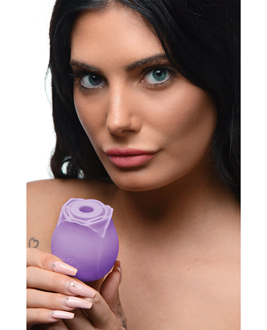 Rosa Salvaje (BLOOMGASM WILD ROSE 10X PURPLE SUCTION CBloomgasm Wild Rose 10X Morado – Estimulador de Clítoris por SucciónLIT STIM)