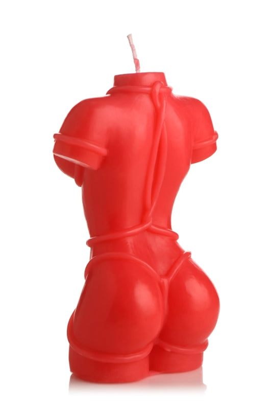 Echamela toda (Vela Goteante Diosa Atada – Master Series Roja) Abran las piernas traigo una velita