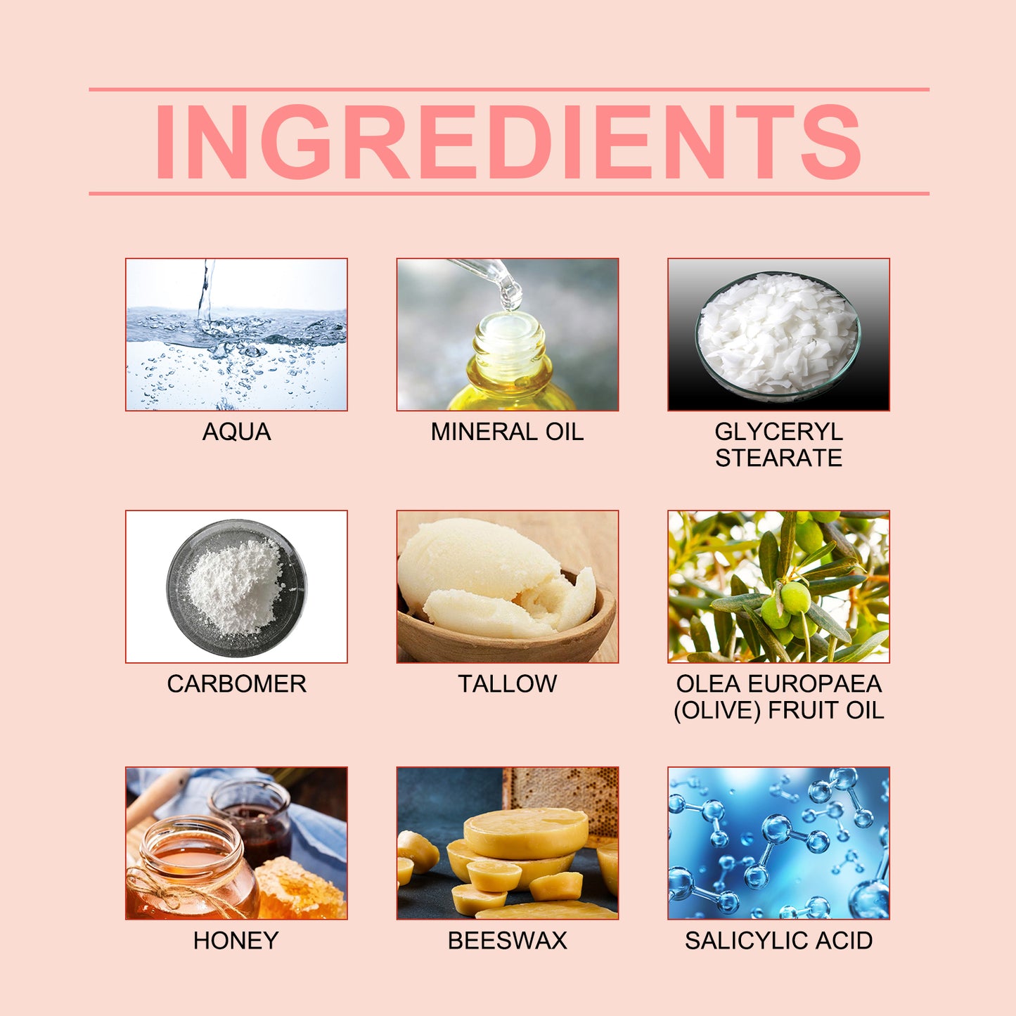 WoodSleep Tallow Creme Skin Moisturizer Acne Care Hydrates And Nourishes Skin Elasticity