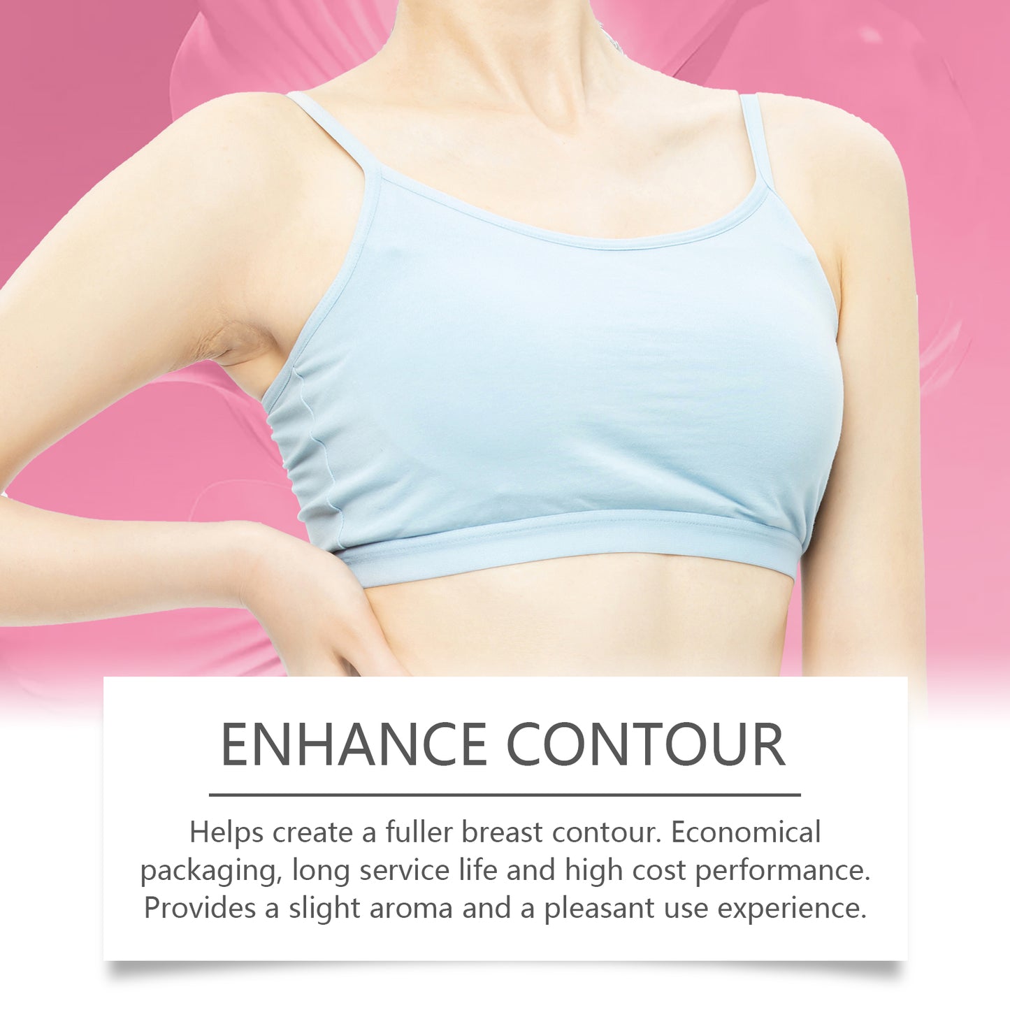 OceAura Breast Care Cream Plump And Nourish Breast Skin Lift Line Elastic Massage Treatment Cream