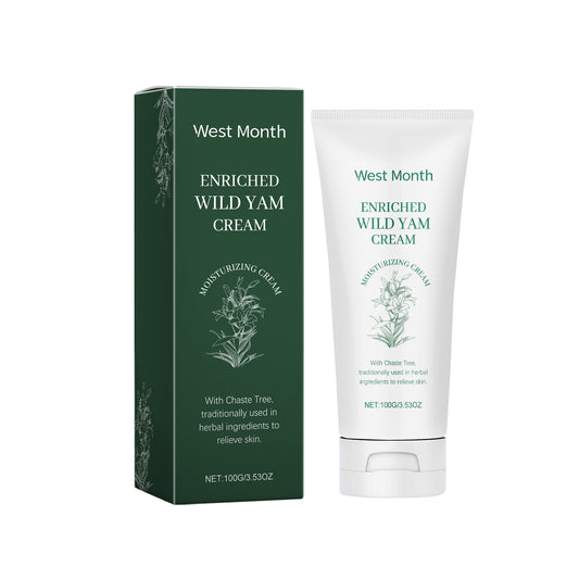 West&Month Yam Cream, Women's Daily Body Care Cream To Relieve Discomfort, Moisturize And Rejuvenate Skin Massage Care Cream