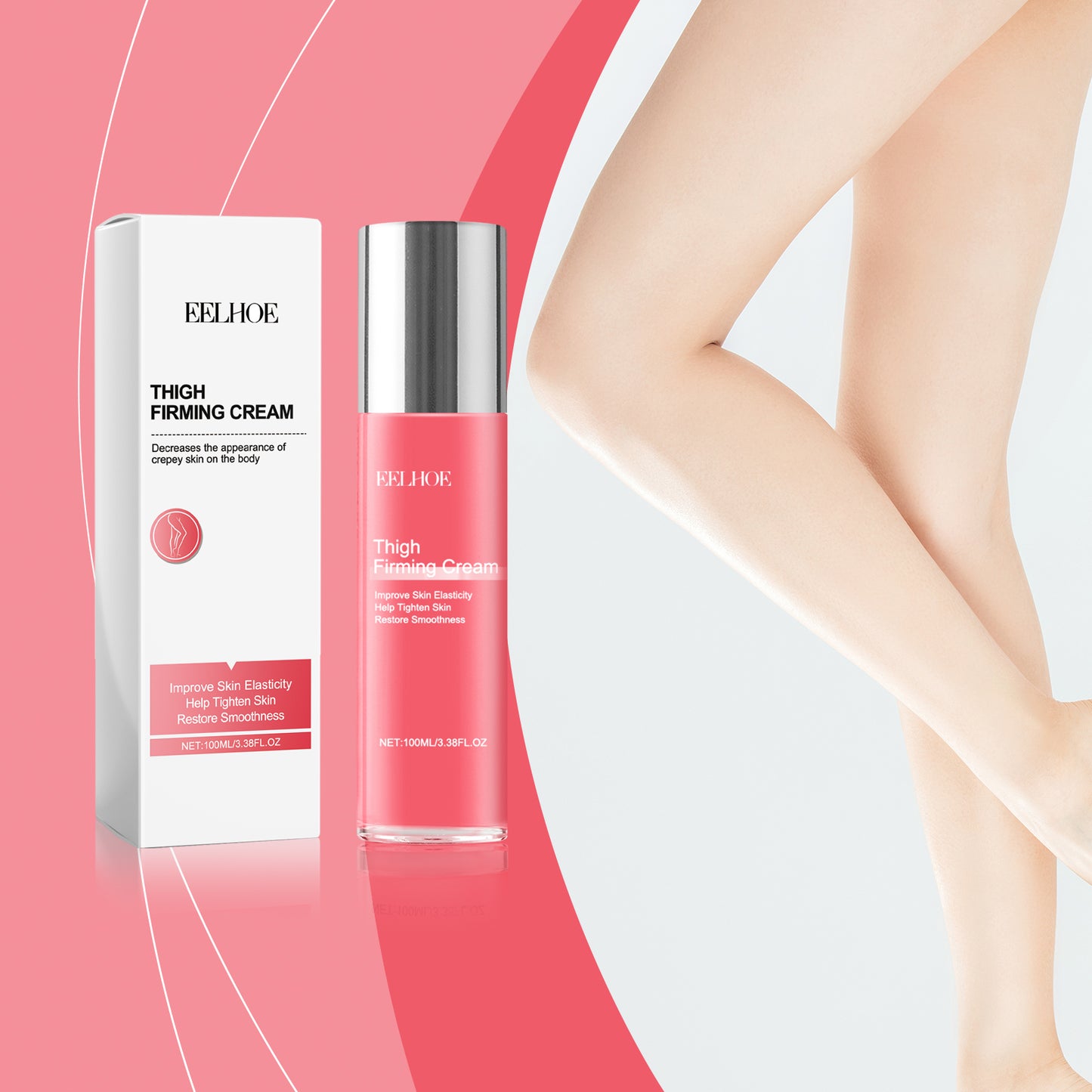 EELHOE Thigh Care Essence Lotion Gently Nourishes The Skin On The Legs, Making Them Tender And Light, And Protects The Legs With Essence