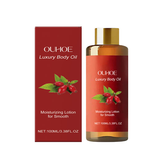 OUHOE Aceite Corporal Hidratante, Nutre Diariamente y Mejora la Elasticidad de la Piel, Reafirmante, Hidratante y Humectante Aceite Esencial para el Cuidado Corporal (Luz de Piel)