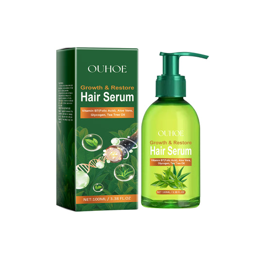 Aceite Esencial de Árbol de Té para Cuidado Capilar OUHOE: Mejora las puntas secas y abiertas, y nutre el cabello. Aceite esencial sin enjuague.(Susurro de Hebras)