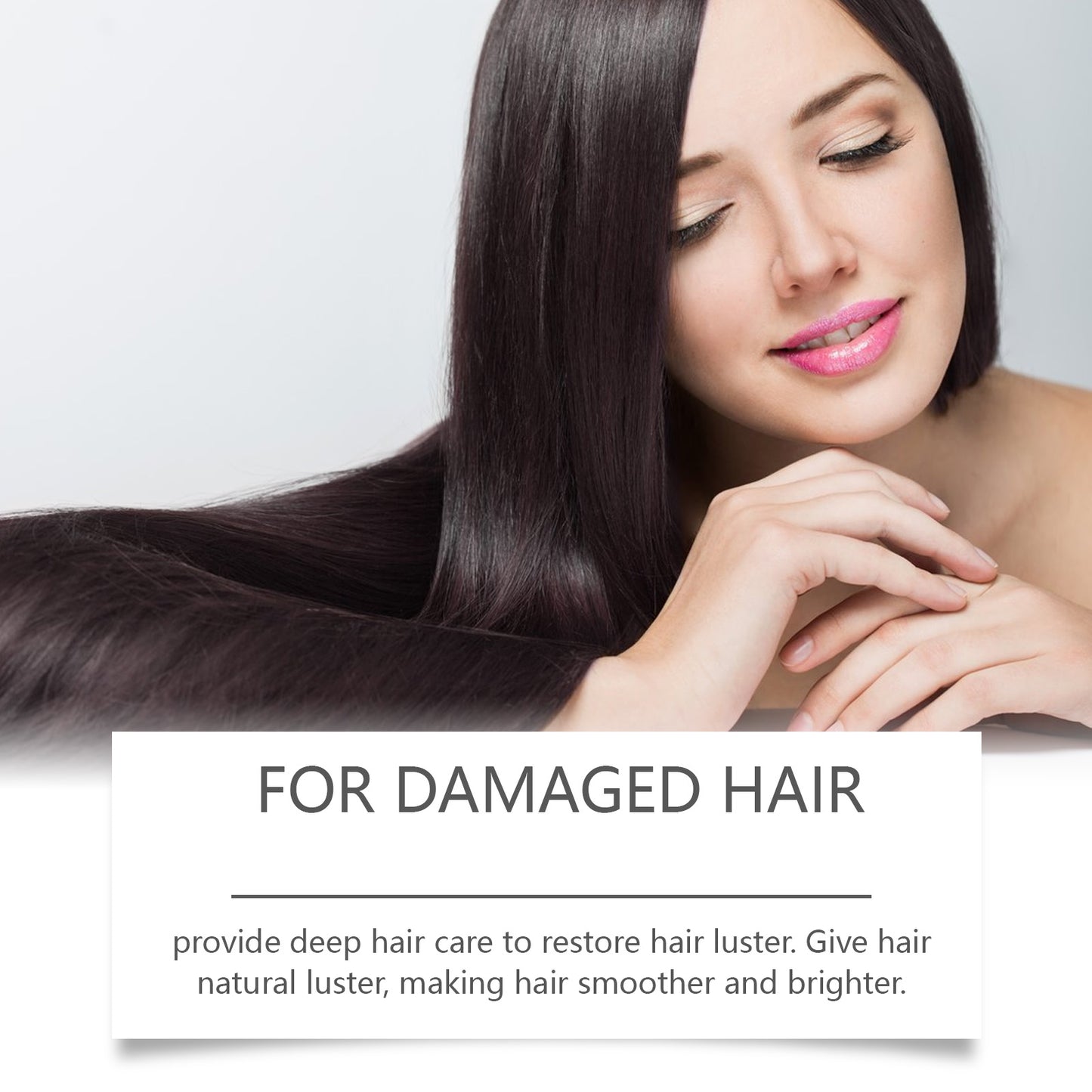 OUHOE  Batana Hair Care Mask Nourishes Hair And Restores Dry Hair At The End