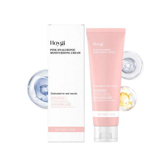 Hoygi Hyaluronic Acid Moisturizer, Gentle Hydrating, Nourishing And Brightening Facial Skin Gloss Care Cream