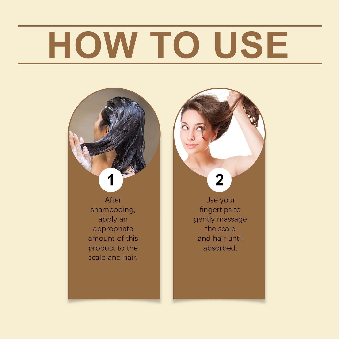 OUHOE Hair Care Essential Oil Nourishes Scalp, Strengthens Hair, And Nourishes Hair