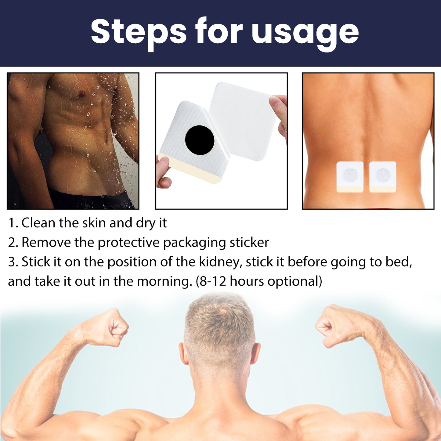 North moon Male Enhancement Patch, Male Nourishing Kidney Private Part Care Sexual Function Enhancement Patch