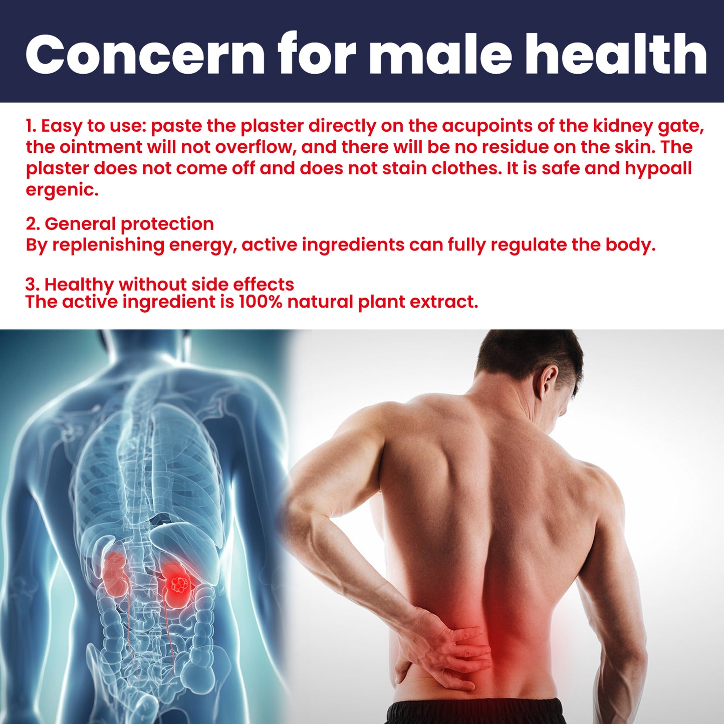 North moon Male Enhancement Patch, Male Nourishing Kidney Private Part Care Sexual Function Enhancement Patch