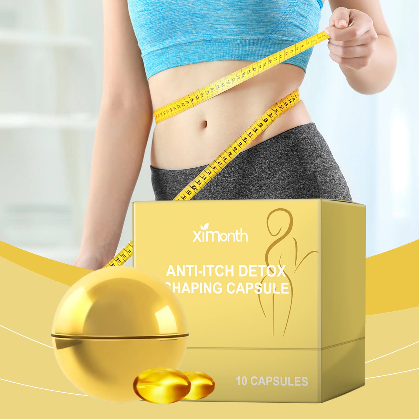 Ximonth Feminine Care Capsule Care For Women's Body Hydrating And Moisturizing Skin Care Beauty Care Essence
